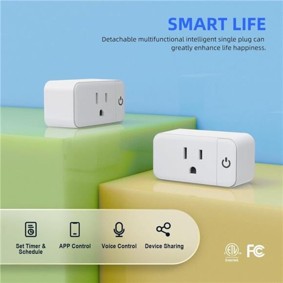 Mini Smart Plug, Smart Plugs That Work with Alexa and Google Home - Picture 7 of 8